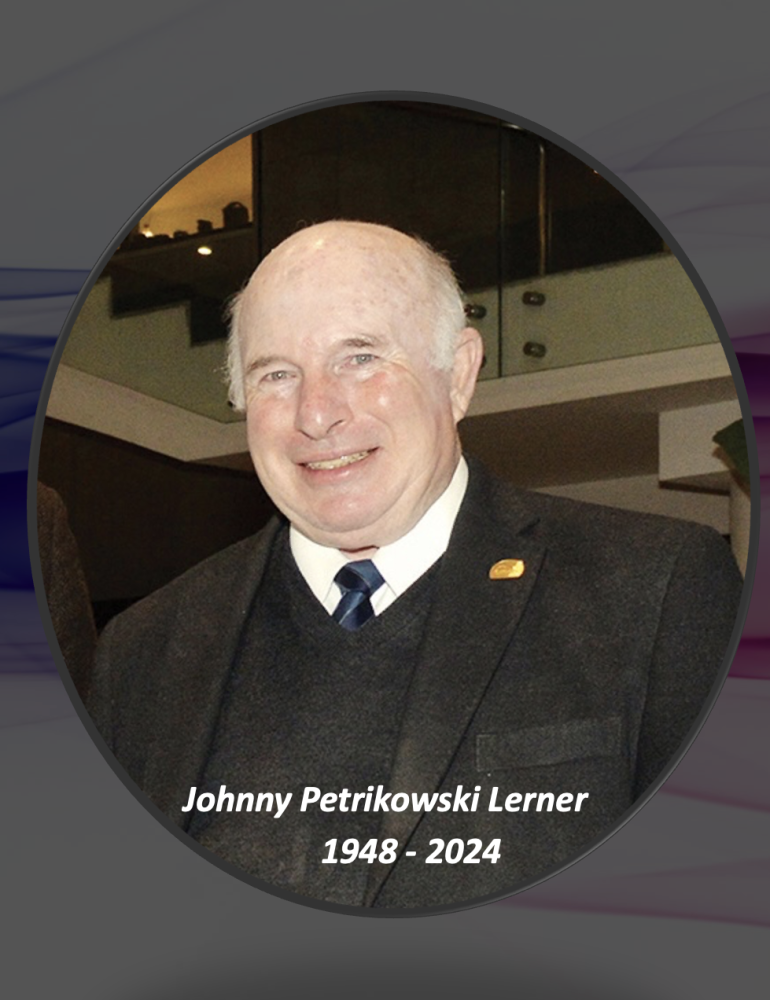 Con profundo pesar informamos la partida de don Johnny Petrikowski Lerner (QEPD)